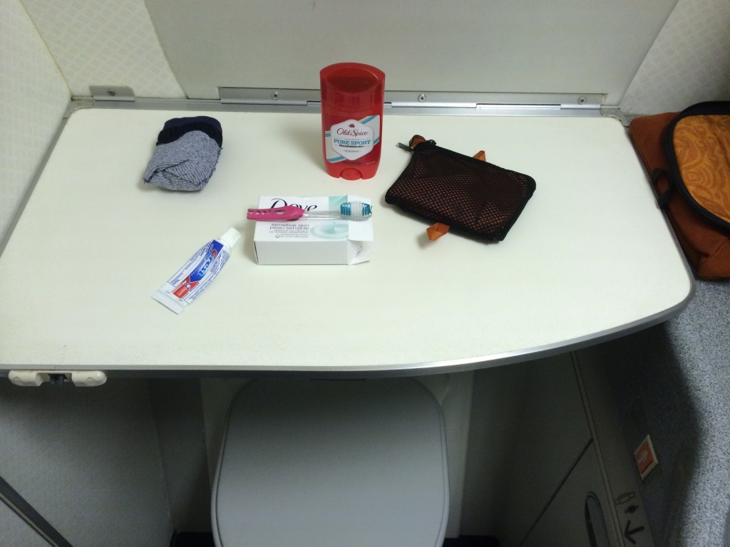 [How To] Take A Refreshing Shower On An Airplane